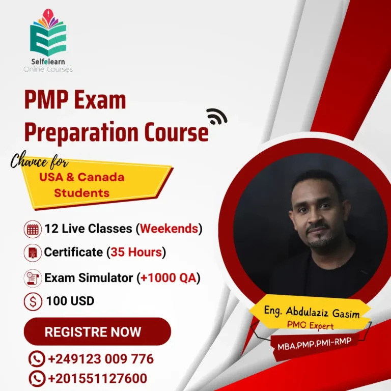 Live PMP Exam Preparation Online Course for USA&CANADA