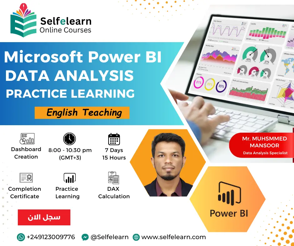 Power BI Data Analysis Practice Learning-English Teaching